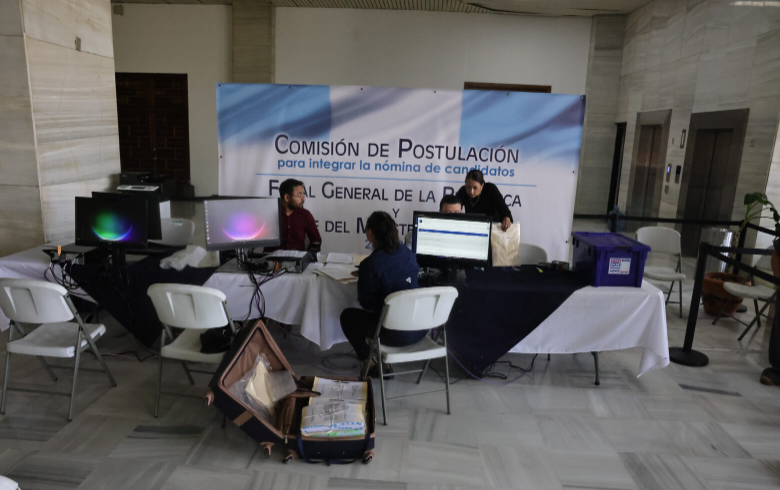 La Comisión de Postulación encargada de conformar la nómina de candidatos a fiscal general y jefe del Ministerio Público dio inicio este lunes 6 de abril a la fase de entrevistas / Foto: DCA