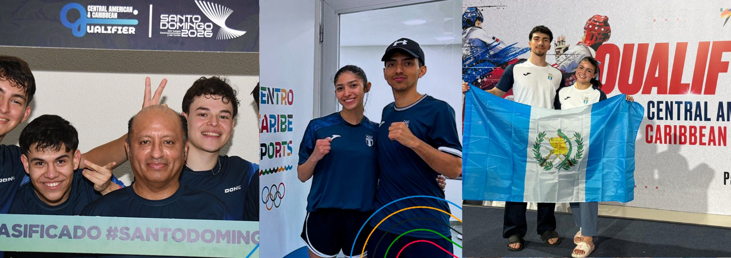 Tenis de mesa y taekwondo clasifican a Guatemala a los Juegos Centroamericanos y del Caribe Santo Domingo 2026