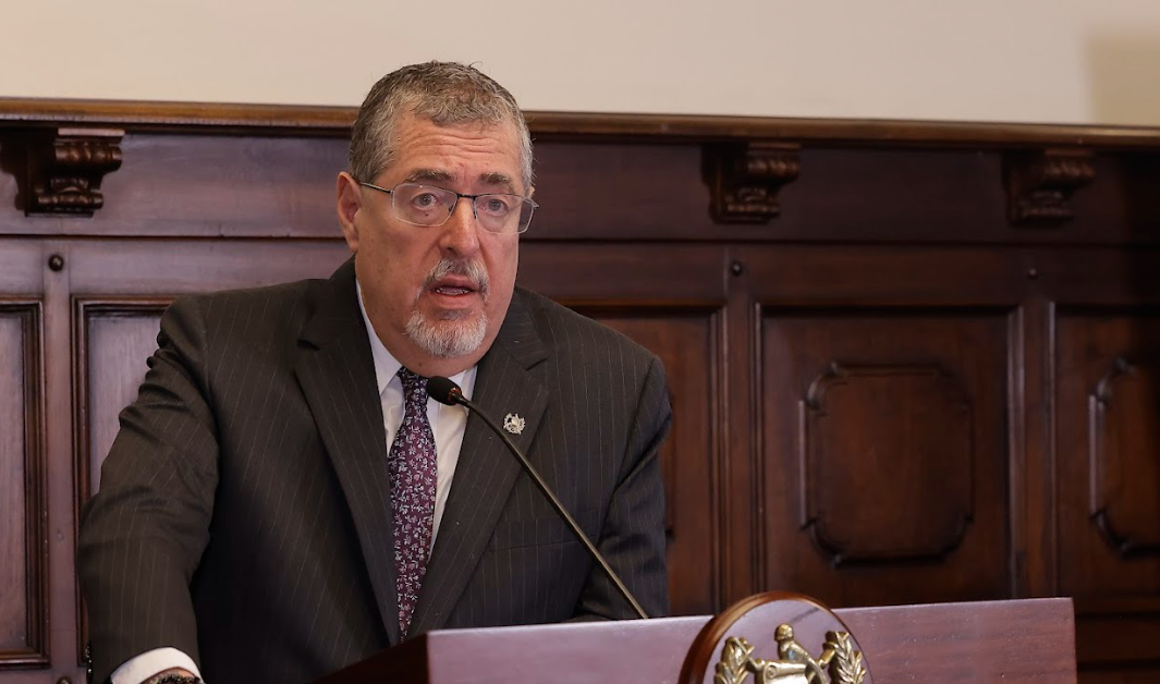 Presidente Bernardo Arévalo.