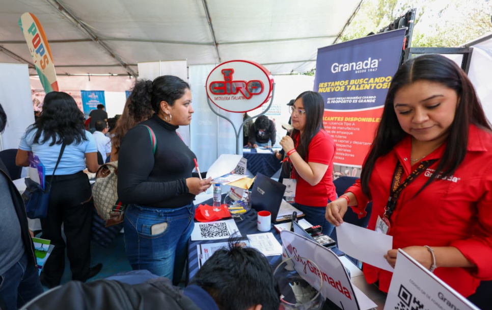 Feria Nacional del Empleo en Ciudad de Guatemala./Foto: Mintrab.
