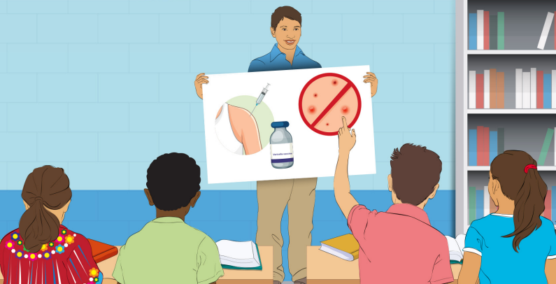 Salud y Educación abordan el sarampión con lineamientos de prevención en centros educativos públicos, privados, municipales y por cooperativa. (Foto: Mineduc)