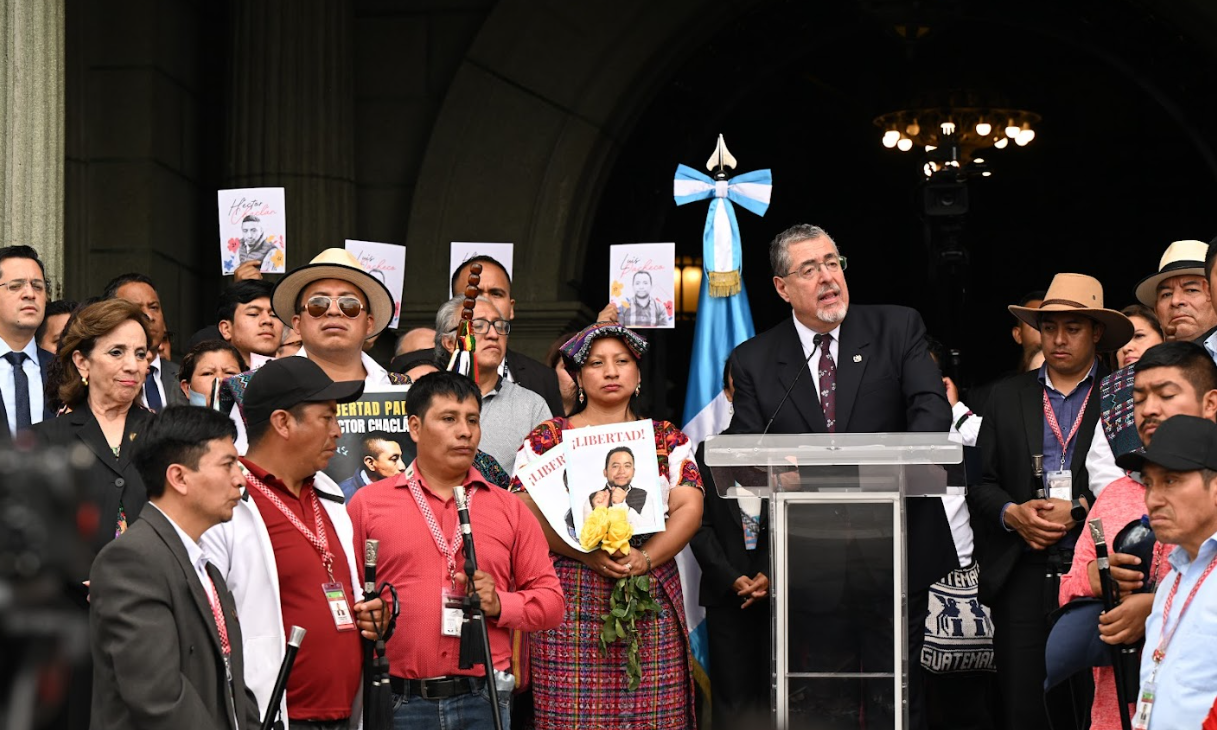 Presidente Arévalo: “Es la hora de la justicia, es la hora de la dignidad”
