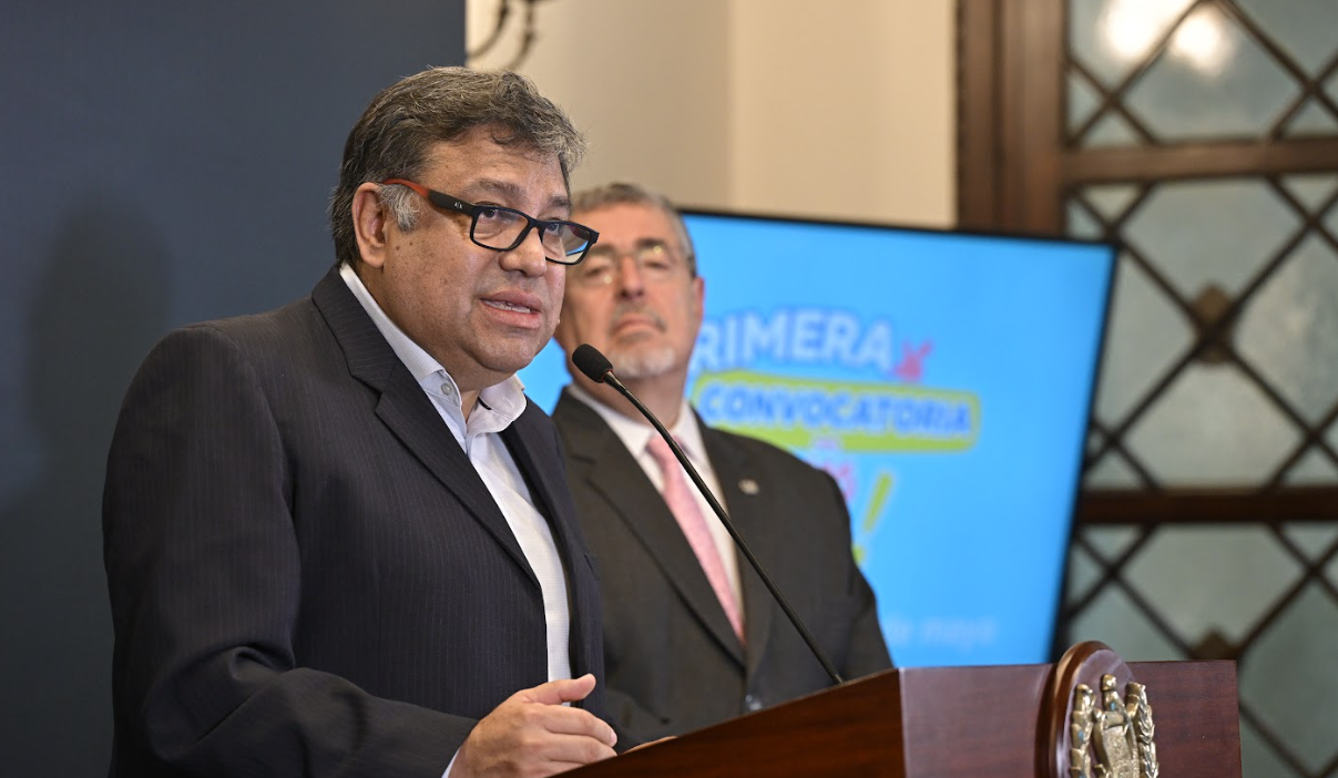 Secretario de Segeplan, Carlos Mendoza.