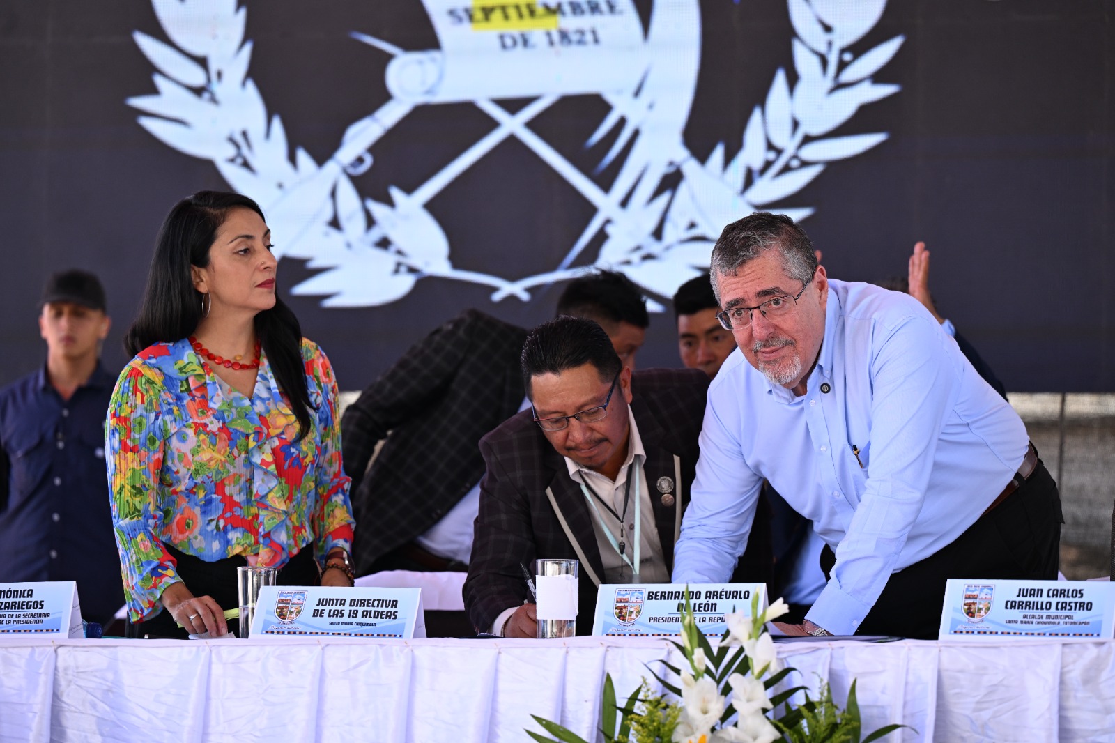 Presidente Arévalo: “Este es un documento de compromisos de cosas que nosotros como Gobierno nos comprometemos”