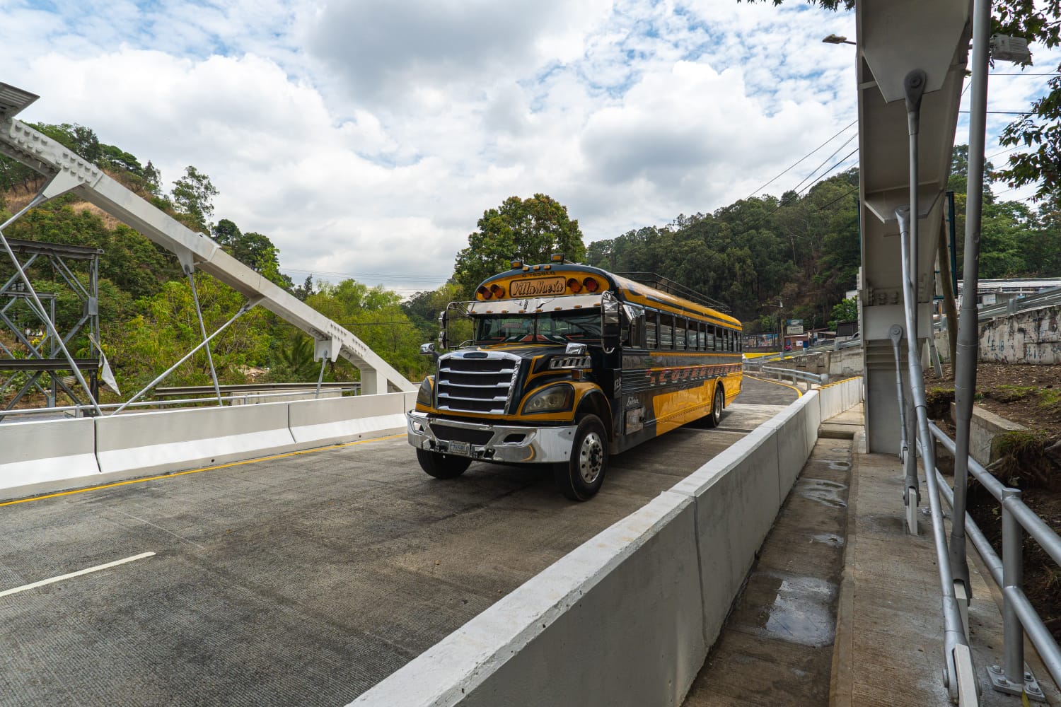 Habilitan Puente Villalobos 1 y trabajos complementarios en la CA-9 Sur
