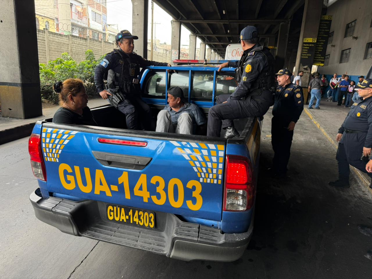 PNC efectúa operativos de seguridad en Cenma