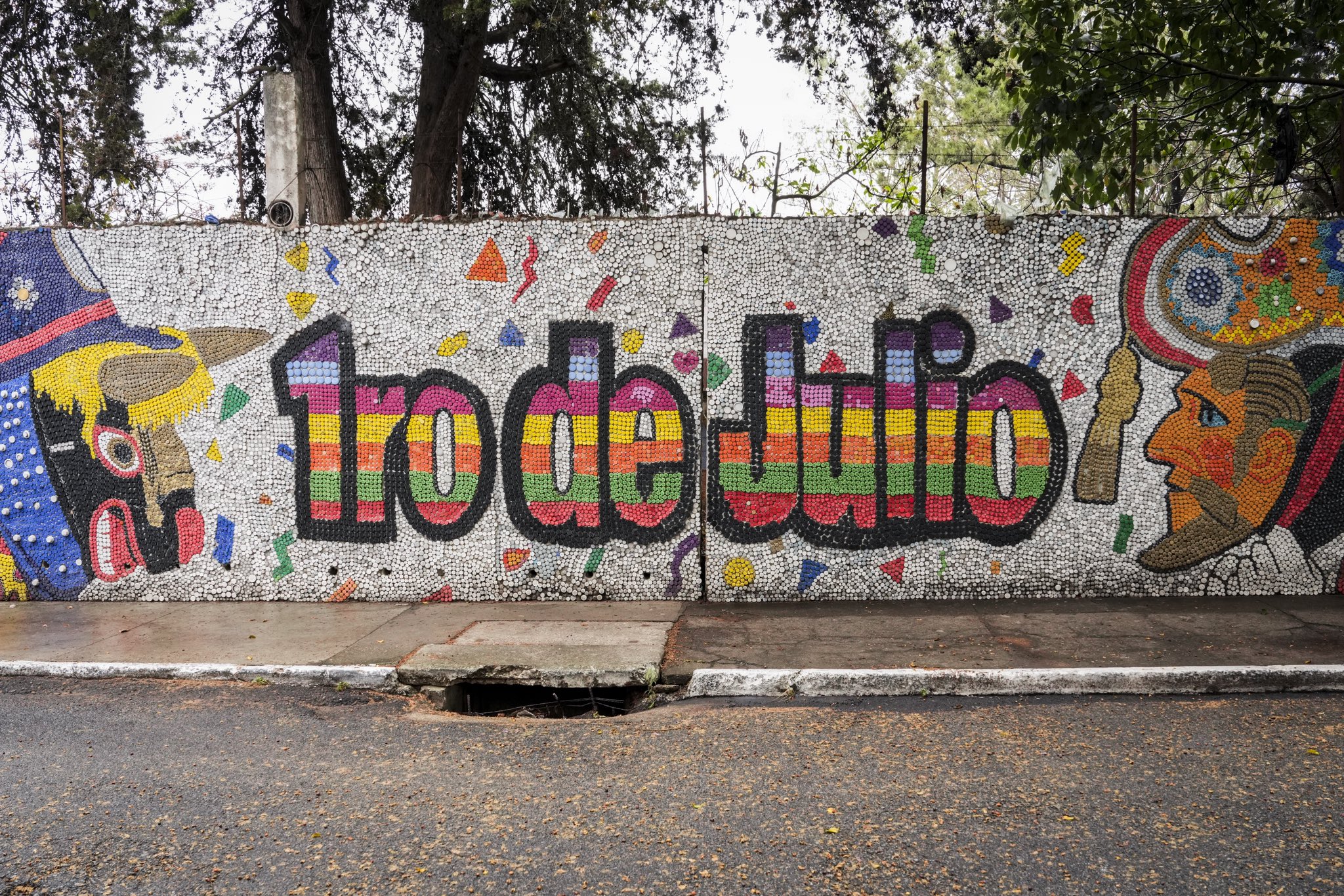 Inauguran mural ecológico para la prevención de la violencia y el rescate de espacios públicos