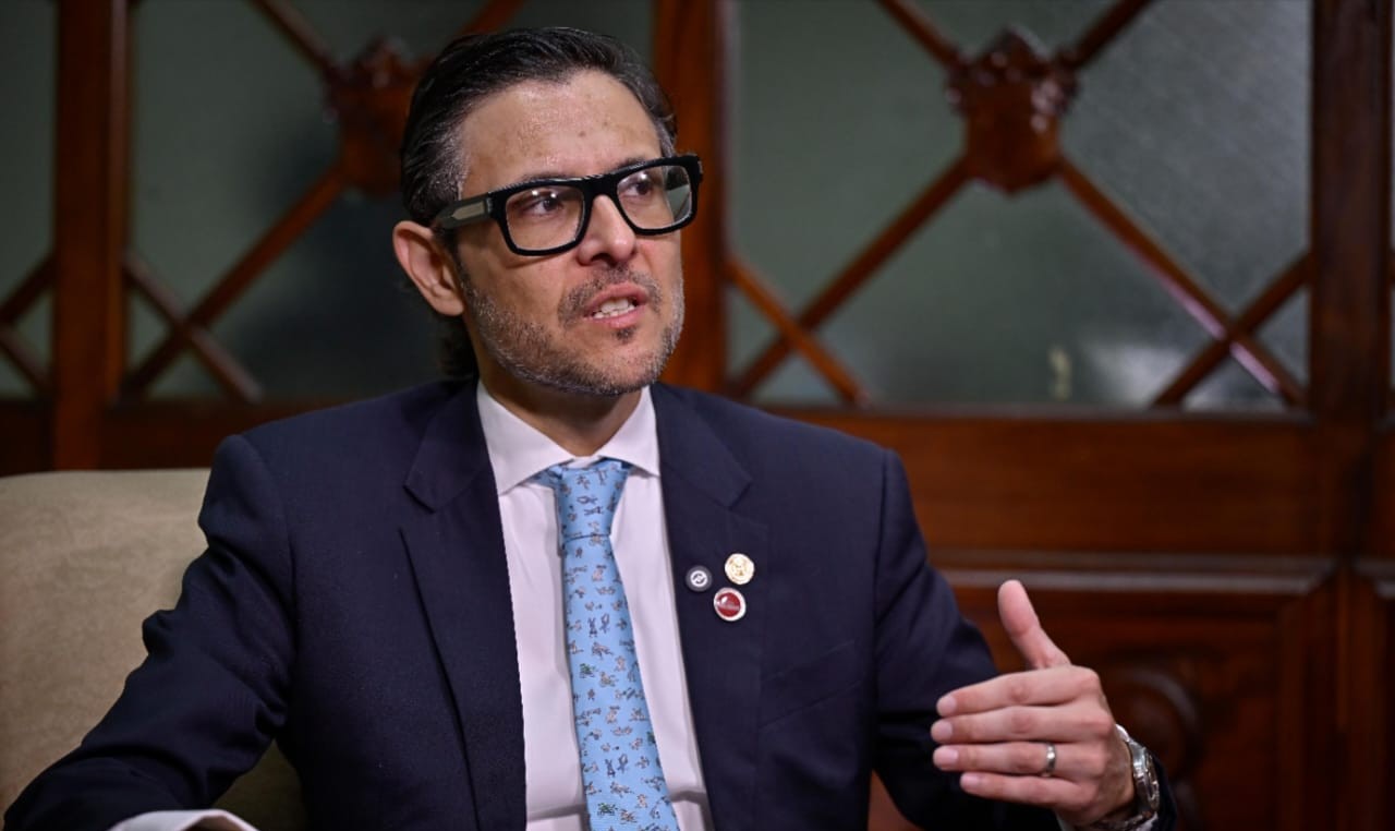 Procurador general de la Nación, Julio Saavedra. / Foto: Álvaro Interiano.