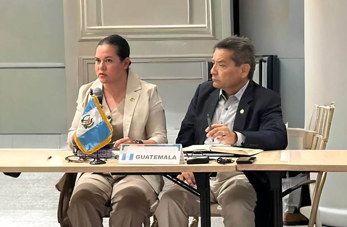 La reunión intersectorial también sirvió como plataforma para reforzar la cooperación regional frente a los desafíos climáticos. / Foto: MAGA.