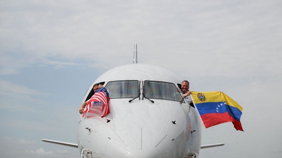 Despega de Miami el primer vuelo comercial directo entre EE. UU. y Venezuela en siete años