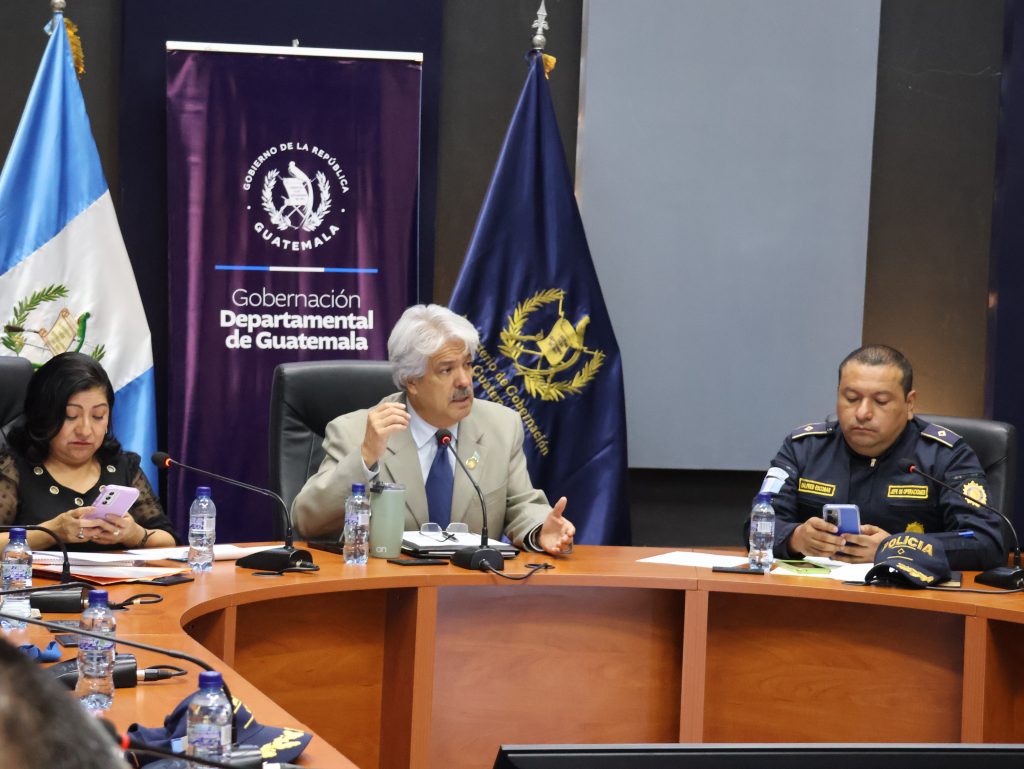 Mesa de Seguridad de Guatemala analiza reducción de homicidios y refuerza acciones de seguridad
