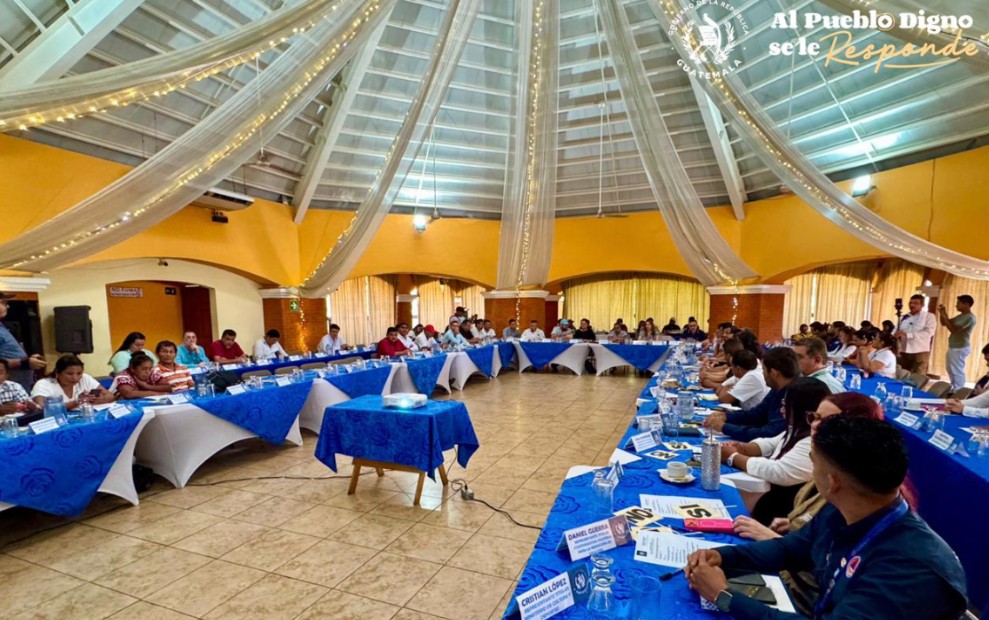 Reunión ordinaria del Codede de Escuintla da seguimiento a proyectos de desarrollo