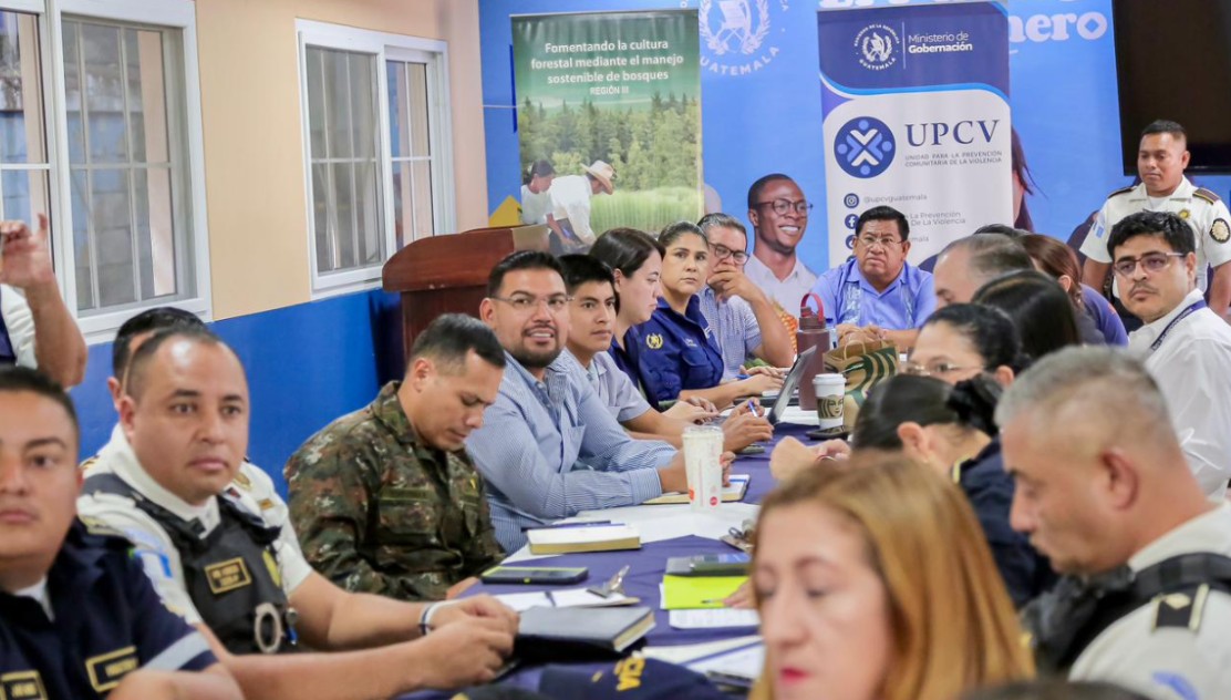 Chiquimula refuerza la seguridad ciudadana mediante coordinación interinstitucional en reunión de Codepre