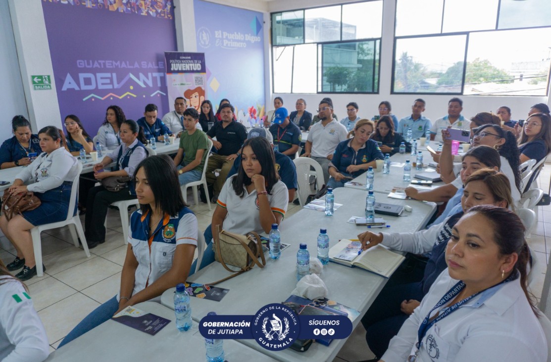 Conjuve socializa Política Nacional de la Juventud 2025-2040 en Jutiapa