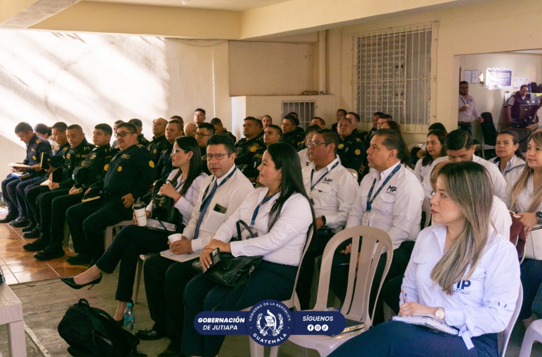 Mantienen compromiso con la prevención y seguridad de la población de Jutiapa