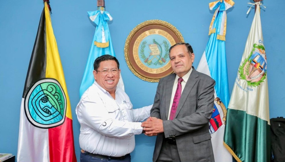 Embajador de la India y gobernador de Chiquimula fortalecen lazos de amistad, cooperación y desarrollo