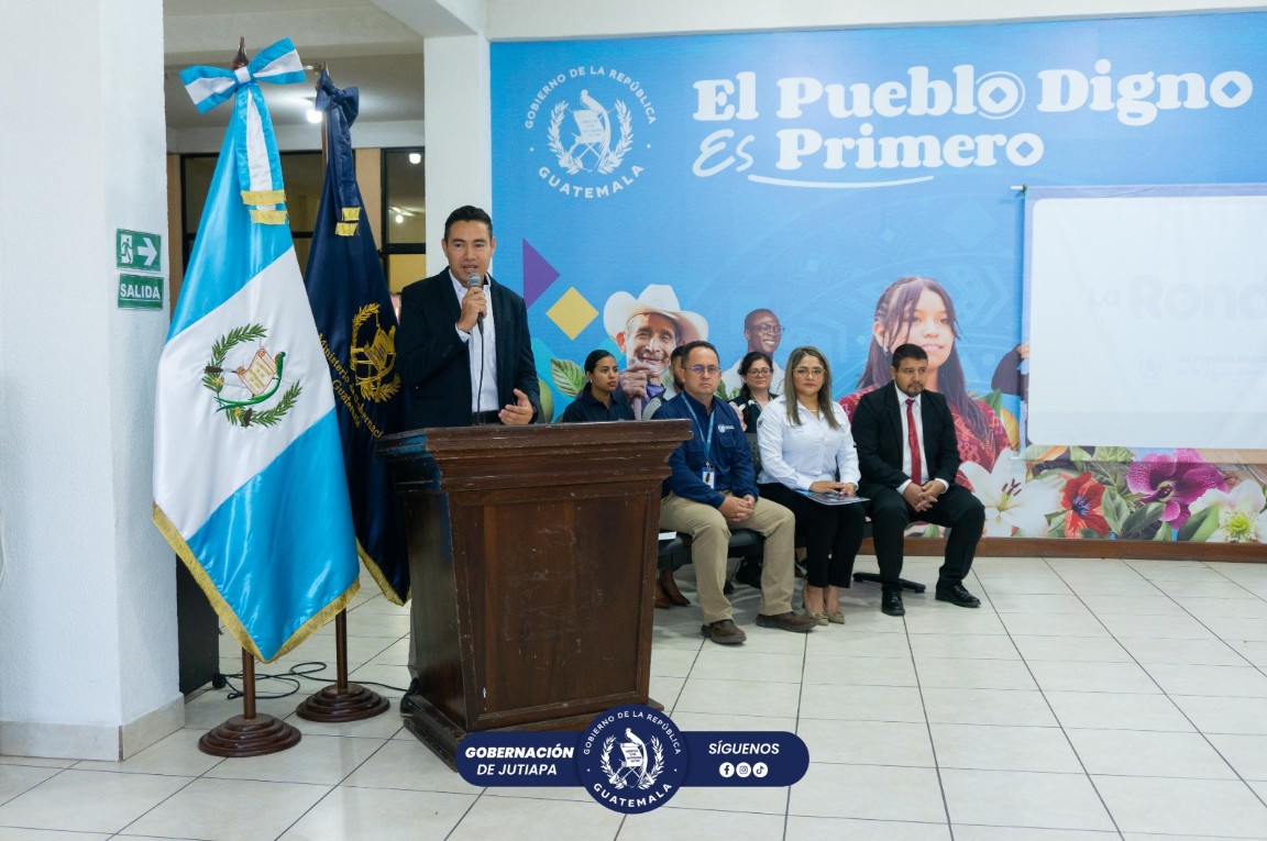 Presentación de programas y avances institucionales durante La Ronda departamental de Jutiapa