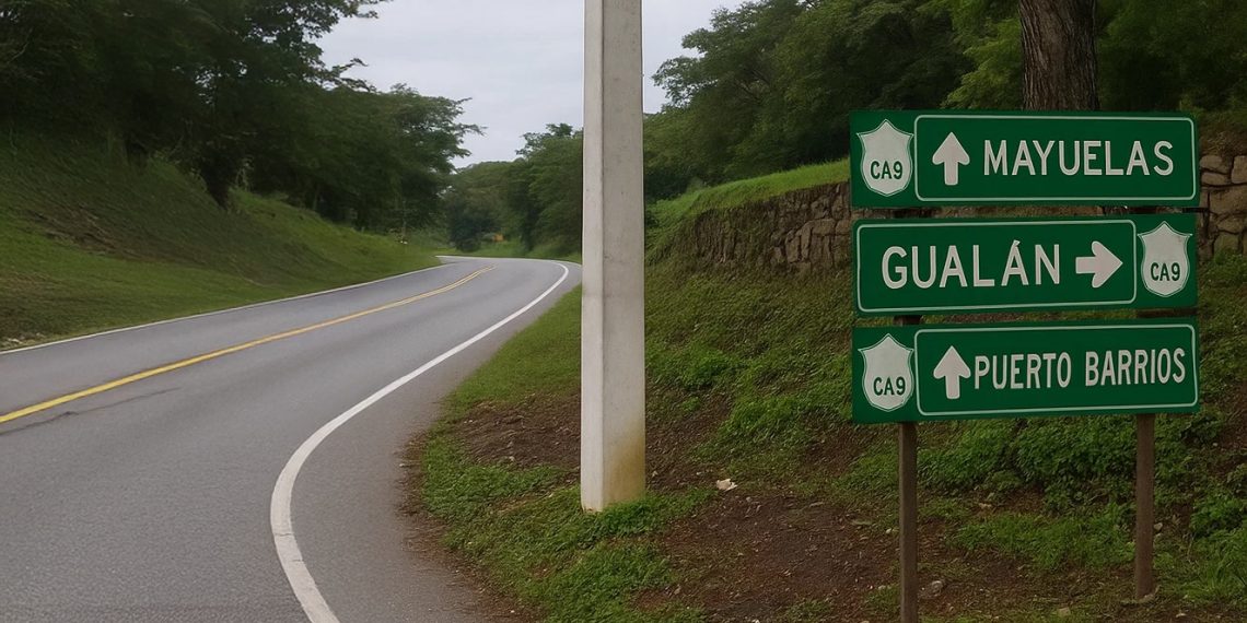Proyecto de ampliación a cuatro carriles de El Rancho a Puerto Barrios avanza en sus fases administrativas./Foto: CIV.