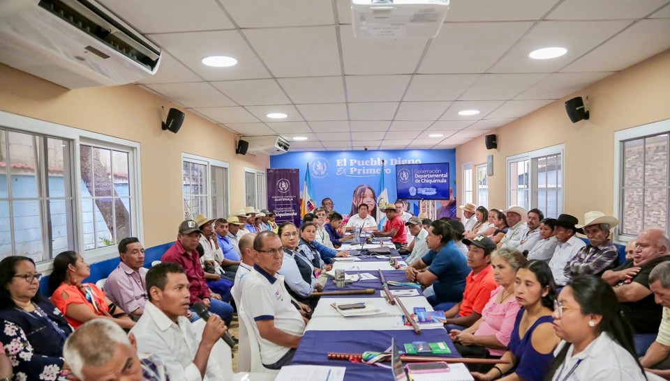 Mesa de diálogo con pueblos indígenas fortalece la participación y el desarrollo de Chiquimula