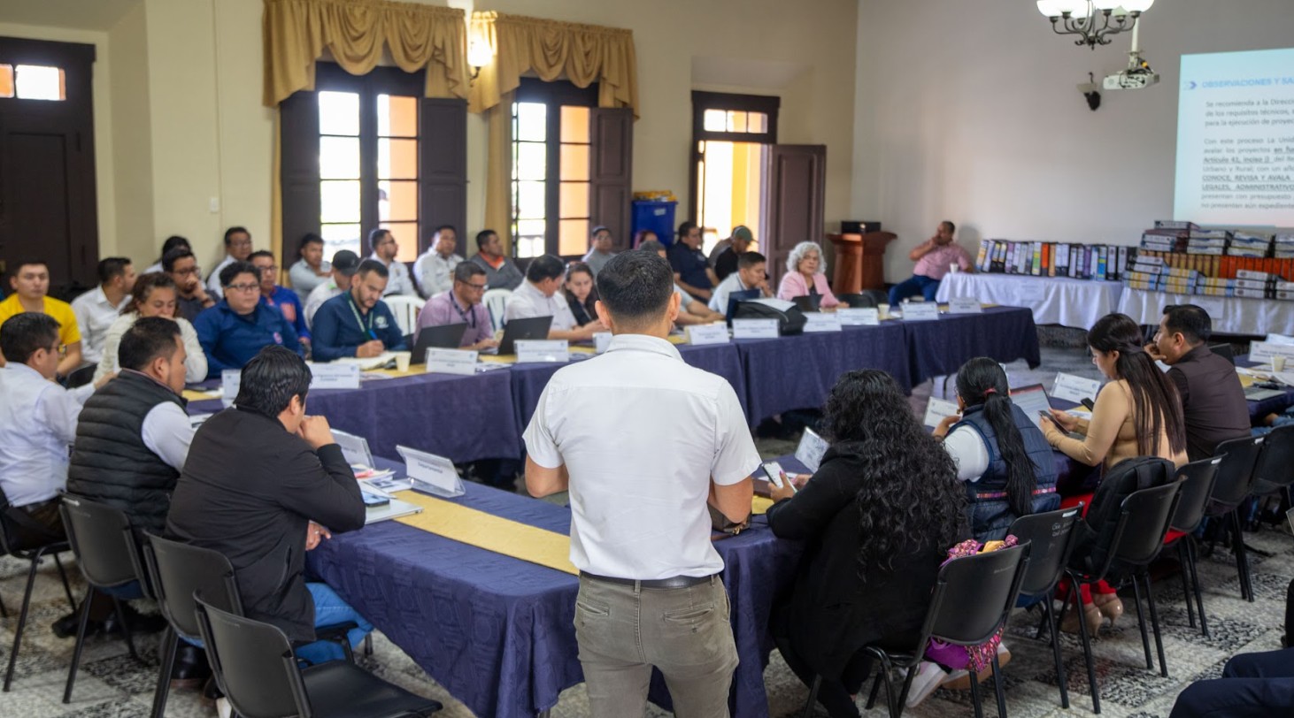 Alta Verapaz fortalece la planificación de la inversión pública en reunión ordinaria de la UTD