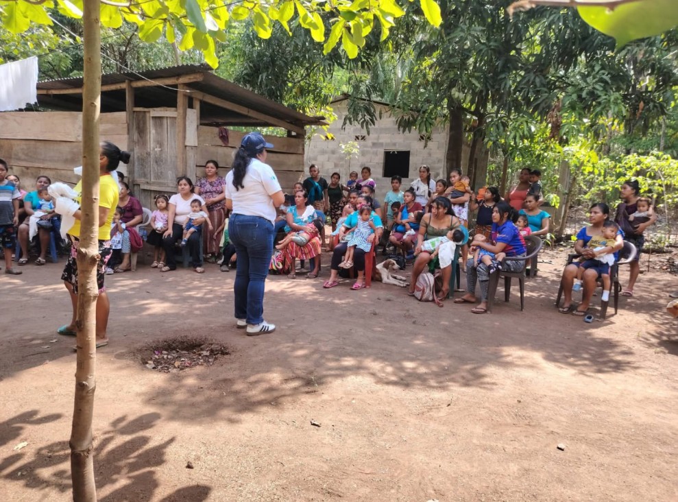 Jornada educativa promueve la salud en San Antonio El Mangal, de San Andrés Villa Seca
