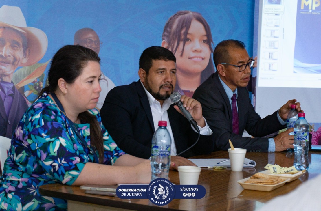 Avanzan acciones en favor de la población del departamento de Jutiapa