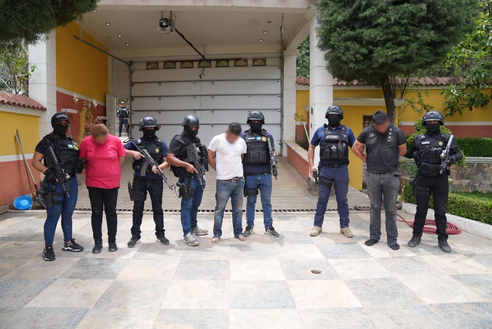 Rescatan a víctima de secuestro y capturan a tres presuntos autores en Huehuetenango