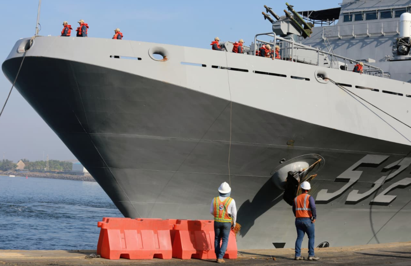 Escuadrón Naval de la Amistad de la República de China (Taiwán)./Foto: Mario León. DCA.