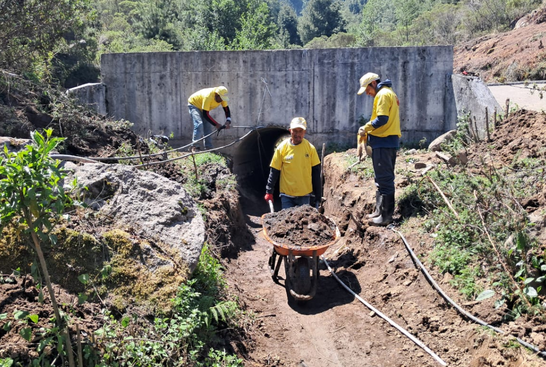 CIV intensifica acciones de prevención ante temporada de lluvias./Foto: Covial.