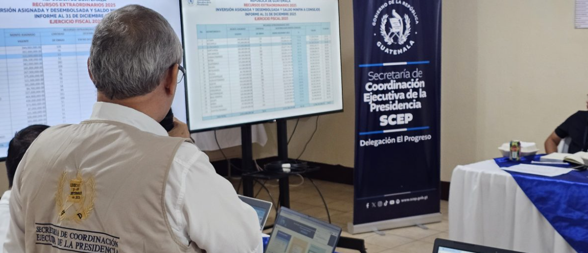 SCEP impulsa la transparencia de los recursos de los consejos de desarrollo