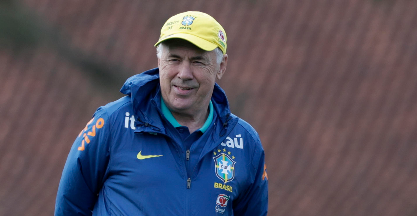Brasil renueva a Carlo Ancelotti hasta el Mundial 2030