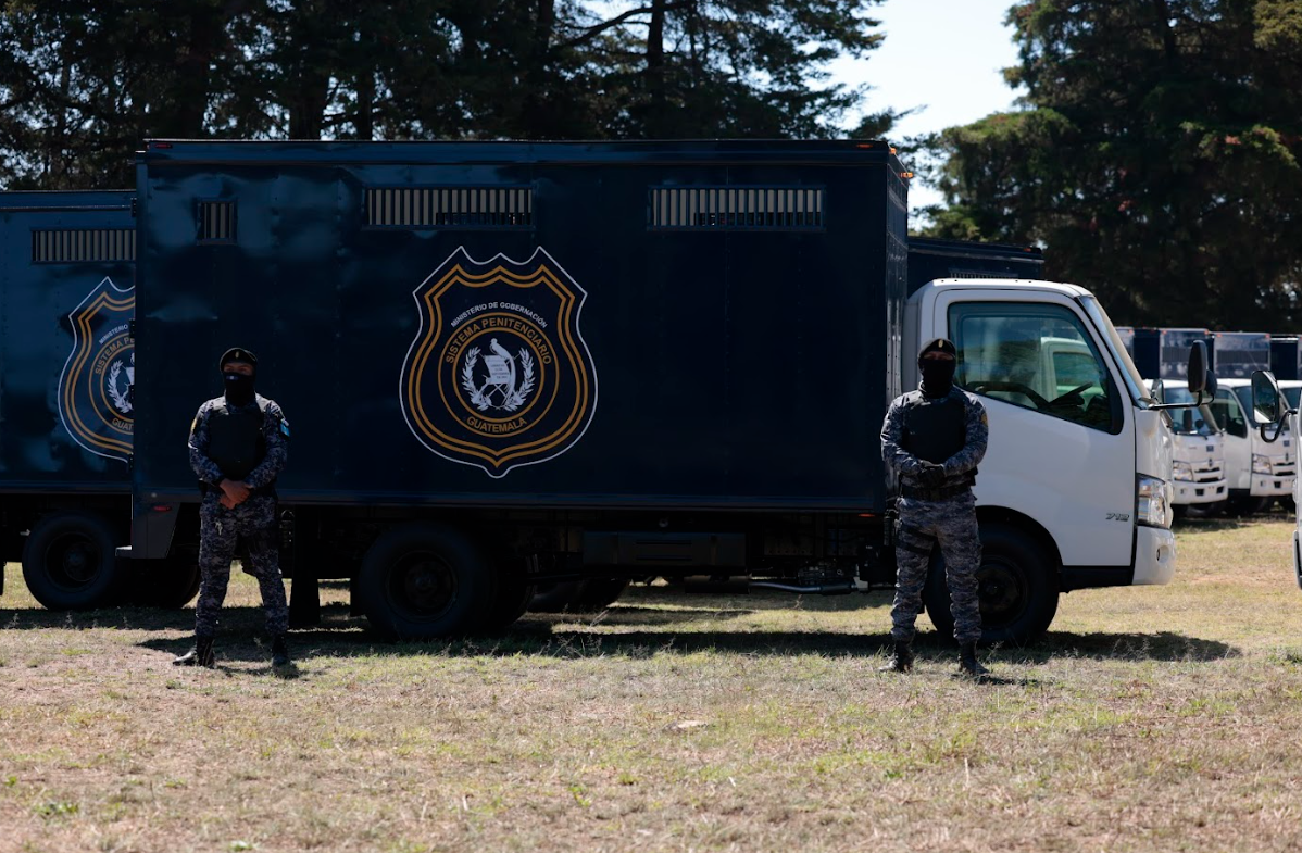 Así operarán los nuevos camiones del Sistema Penitenciario