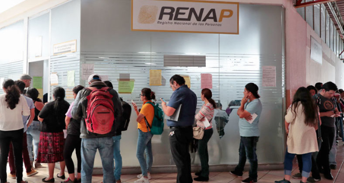 Renap amplia su horario de atención este sábado 23 de mayo