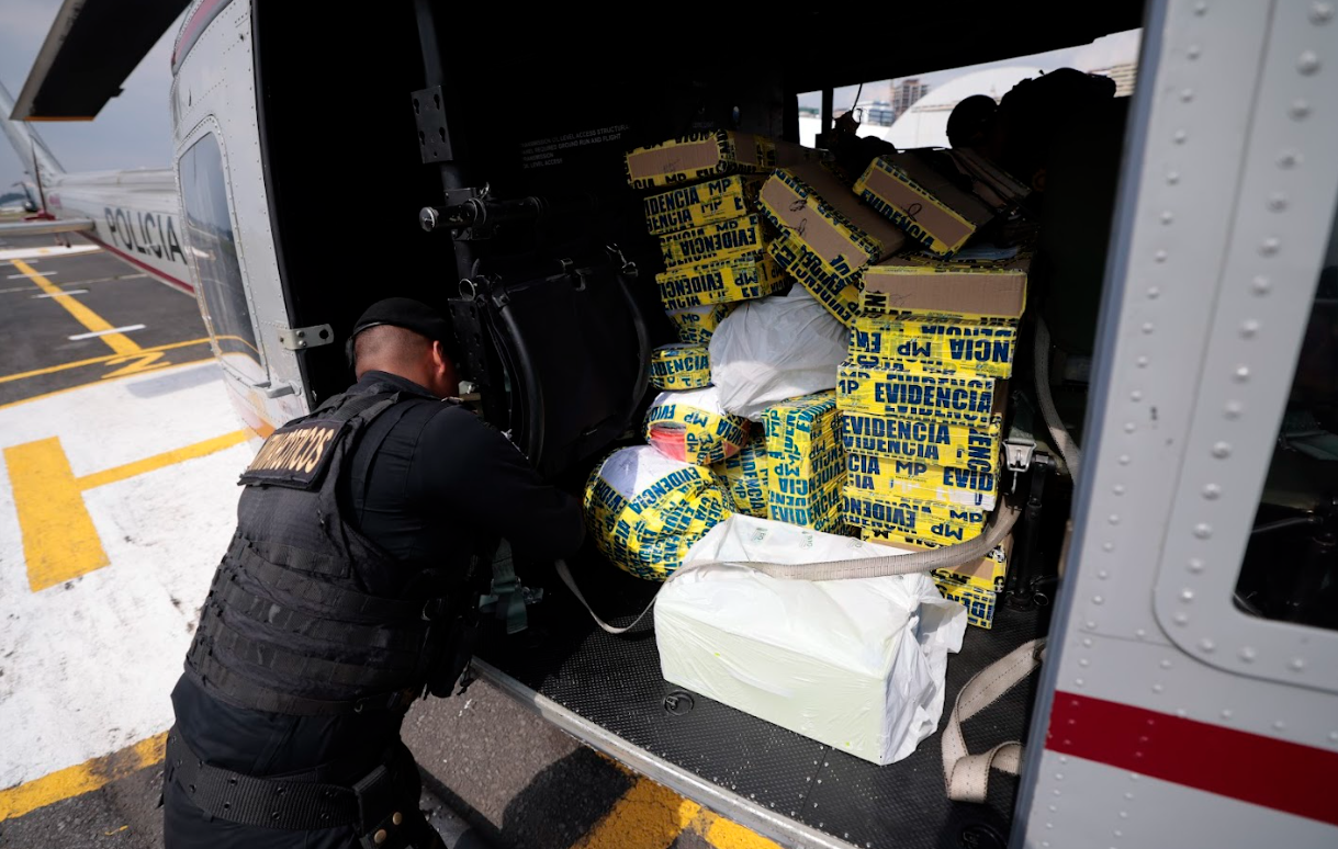 Decomiso corresponde a 117 kilos de cocaína localizados en un narcolaboratorio desmantelado el pasado martes. / Foto: Alex Jacinto.