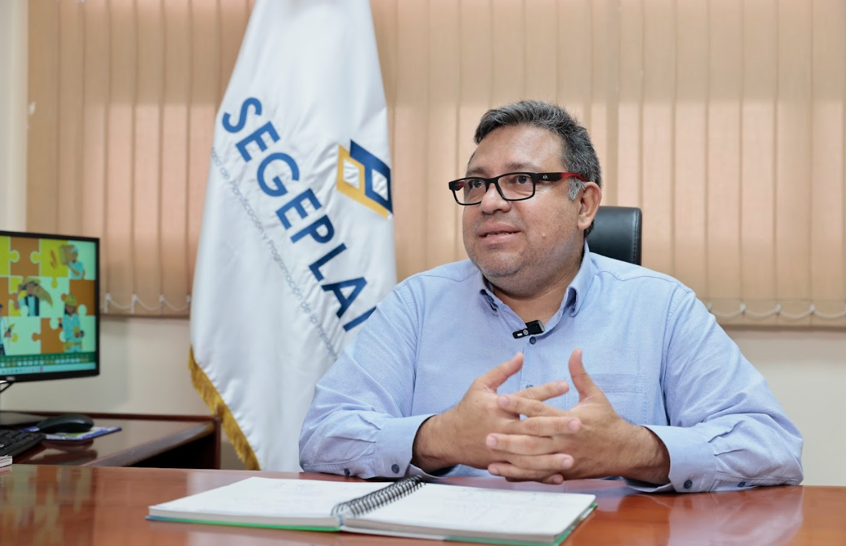 El secretario de Planificación y Programación de la Presidencia (Segeplan)