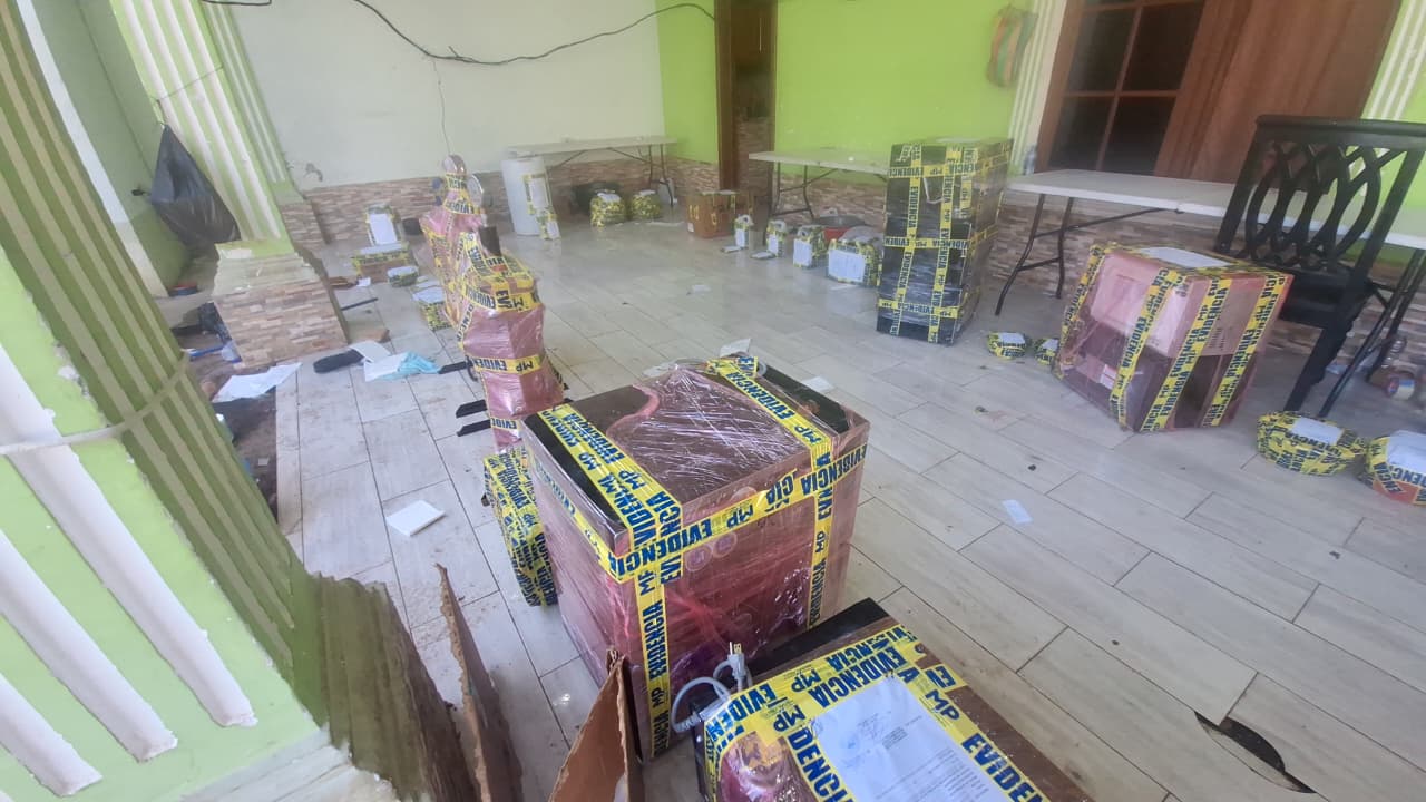 Más de 117 kilos de cocaína fueron decomisados en narcolaboratorio de San Marcos