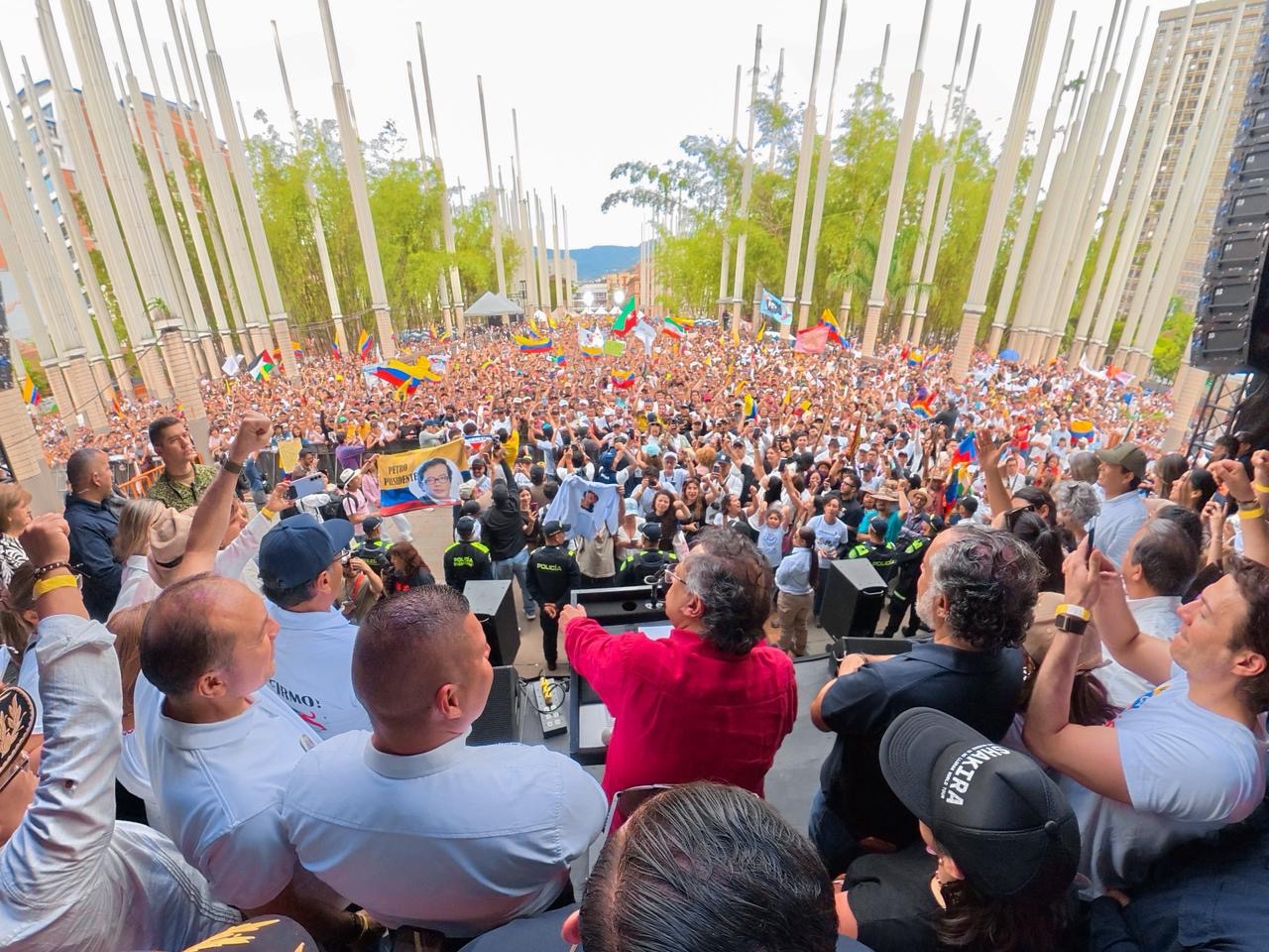 Presidente de Colombia, Gustavo Petro, llama a una constituyente. / Foto: X @petrogustavo.