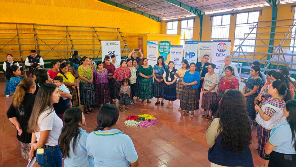 Promueven espacios de apoyo emocional para mujeres indígenas en Baja Verapaz