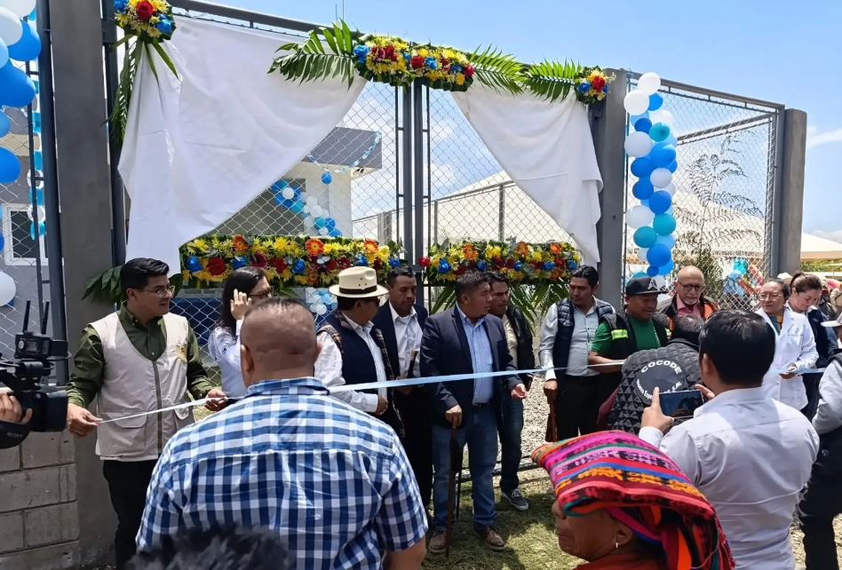 Inauguran nuevo Puesto de Salud en Nueva Esperanza, Concepción Tutuapa. (Foto: MSPAS)