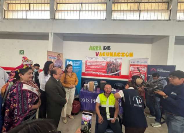 El Ministerio de Salud lanza Vacunación en Acción en la dirección Guatemala, Área Noroccidente