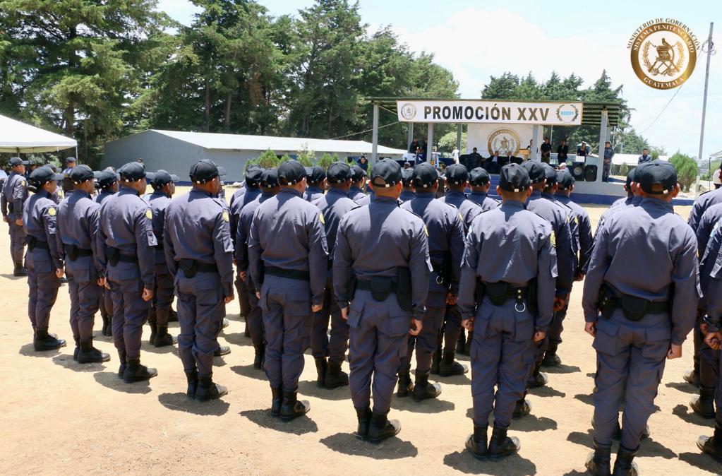 Graduación de la XXV Promoción de Agentes Penitenciarios. / Foto: Sistema Penitenciario.