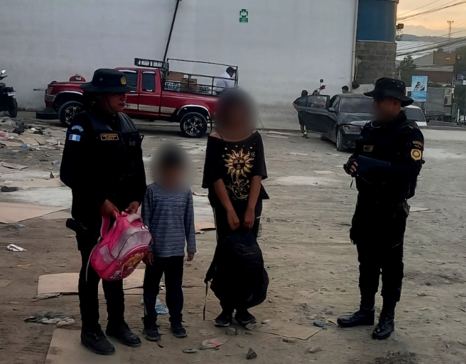 Agentes de la Comisaría 43 localizaron en la zona 5 de Huehuetenango que habían desaparecito.