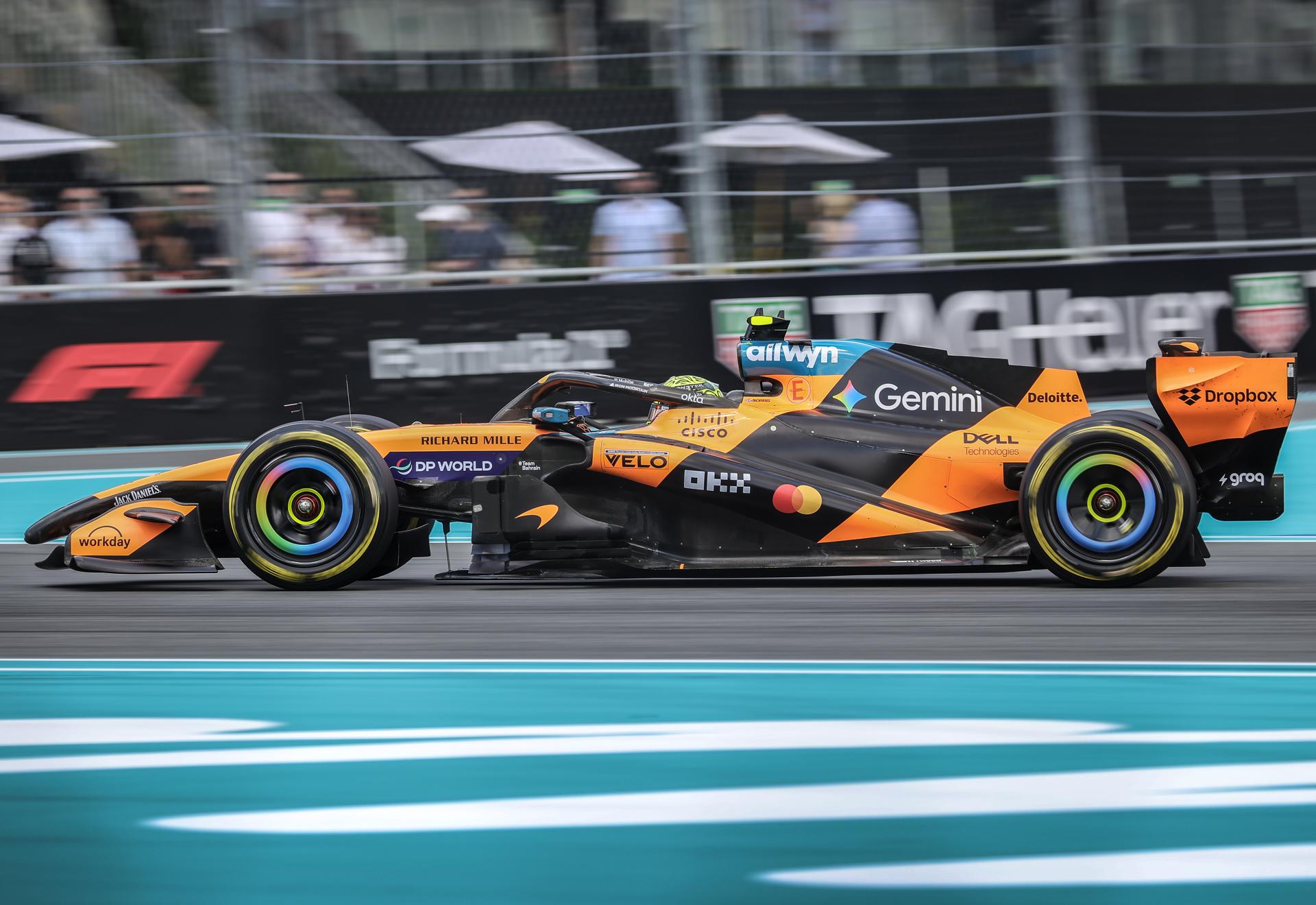 Piloto de McLaren Lando Norris. /Foto: EFE