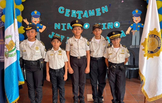 Eligen a la nueva Niña Jefe de Comisaría de la PNC en Escuintla