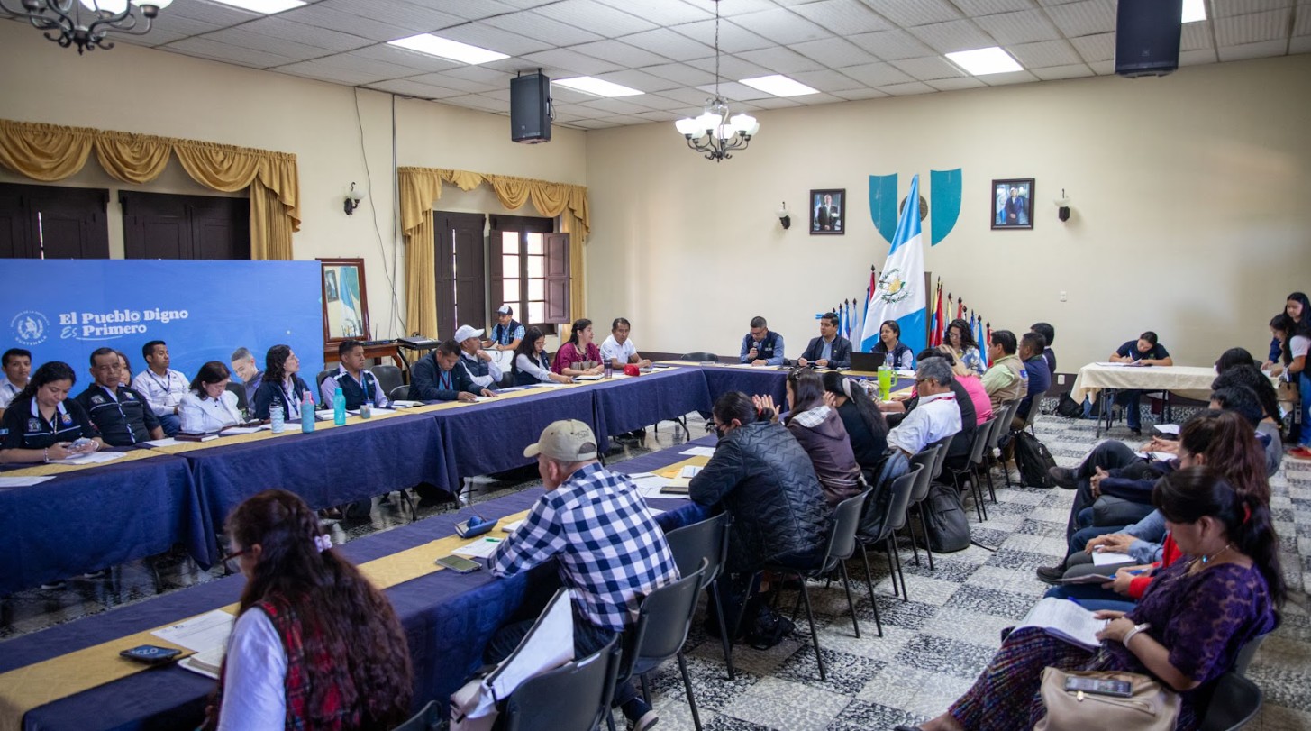 Alta Verapaz fortalece acciones de prevención en reunión de la Codesan