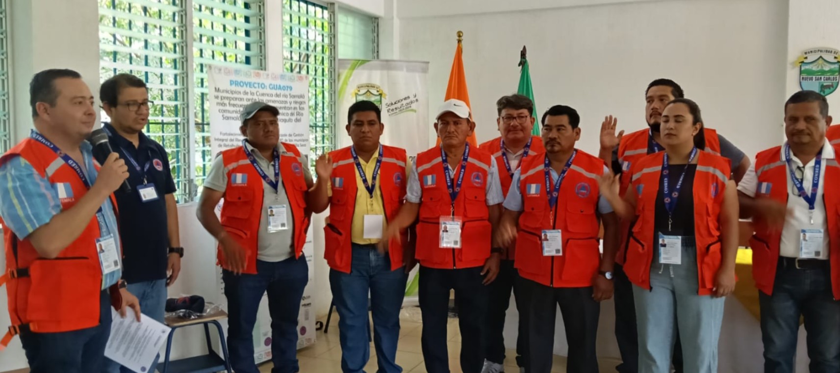 Comred de Nuevo San Carlos fortalece coordinación de respuesta
