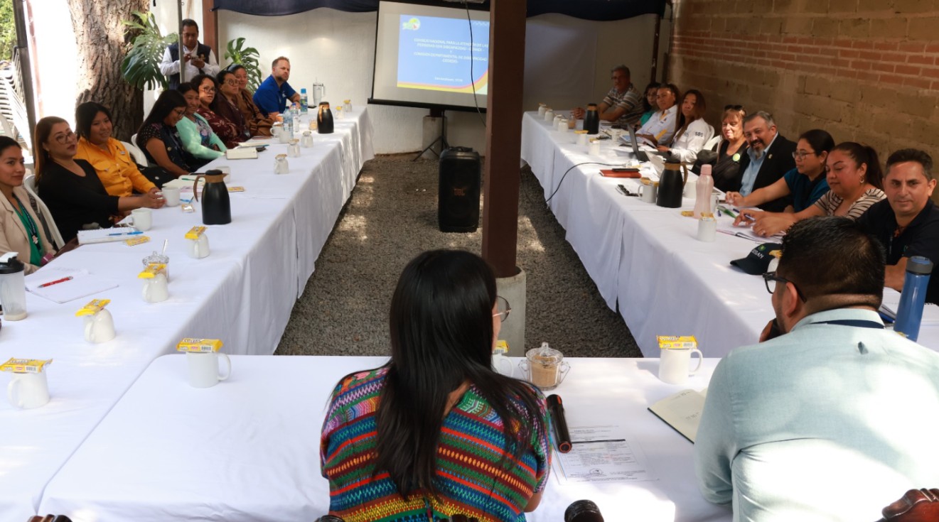 Conadi fortalece acciones de inclusión en Sacatepéquez