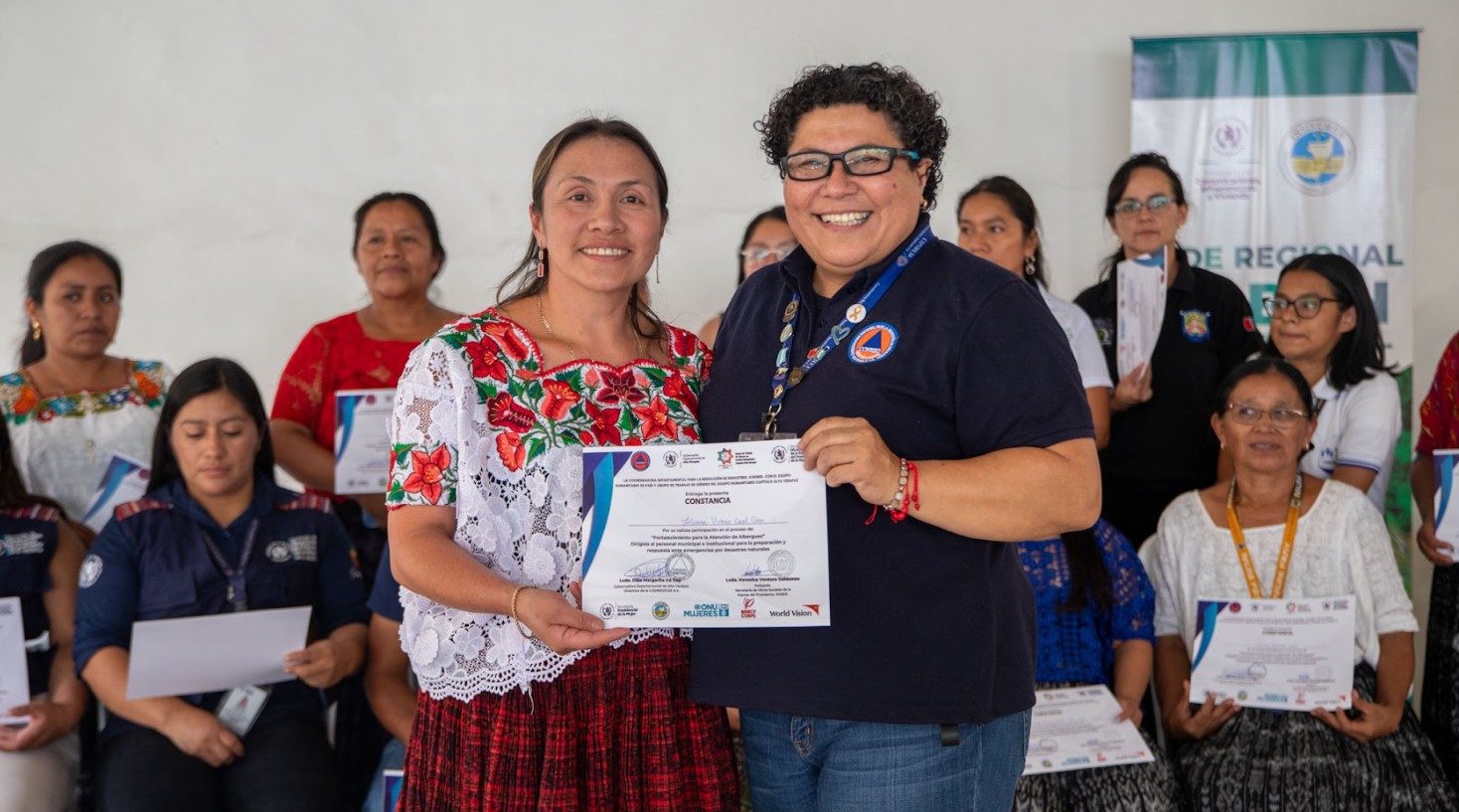 Taller fortalece capacidades en atención y coordinación de albergues en Alta Verapaz