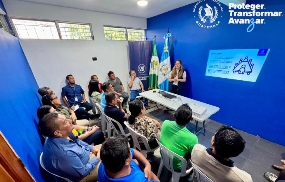 Personal de gobernación de Escuintla fortalece capacidades en prevención de la corrupción