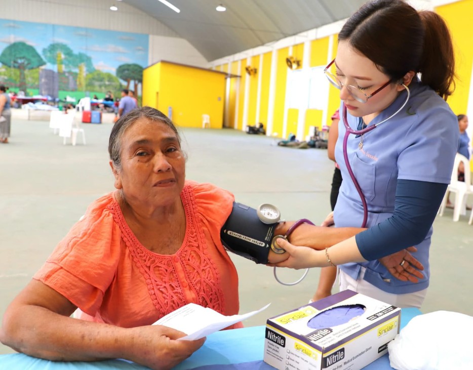 Jornada Integral de Salud beneficia a familias de El Asintal, Retalhuleu